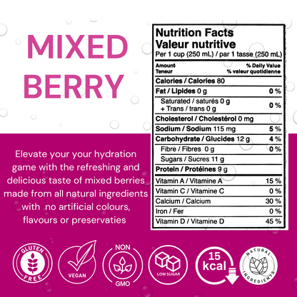 Woah Mixed Berry Electrolyte Drink Mix