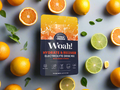 Woah Mixed Citrus/Orange Electrolyte Drink Mix