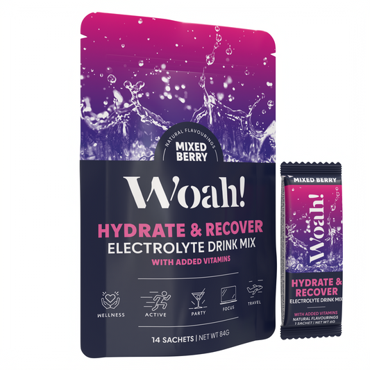 Woah Mixed Berry Electrolyte Drink Mix